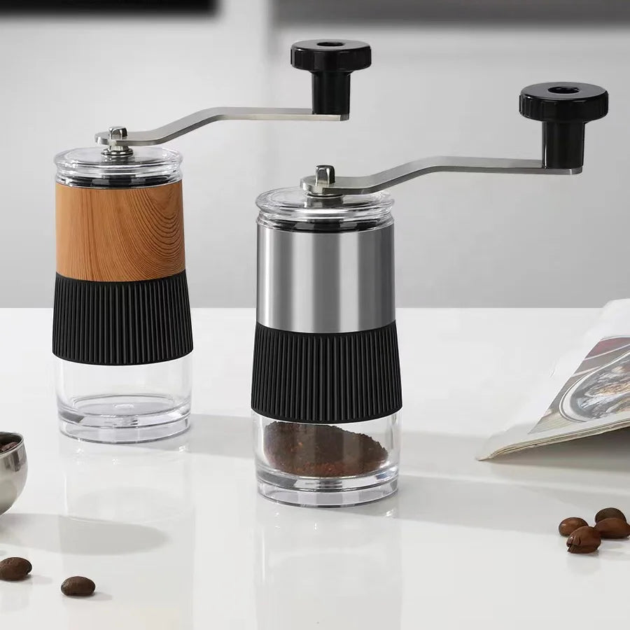 Manual Stainless Steel Portable Coffee Grinder